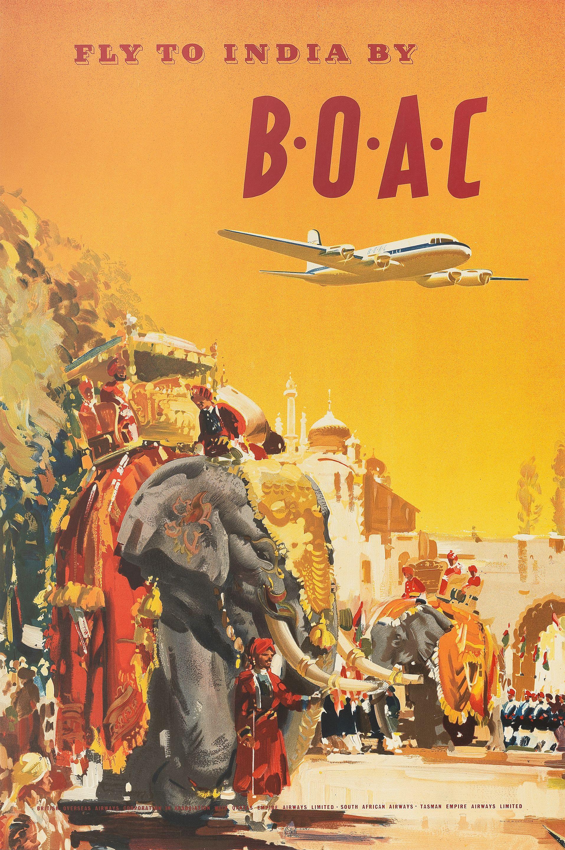 Frank Wootton - Fly To India By Boac