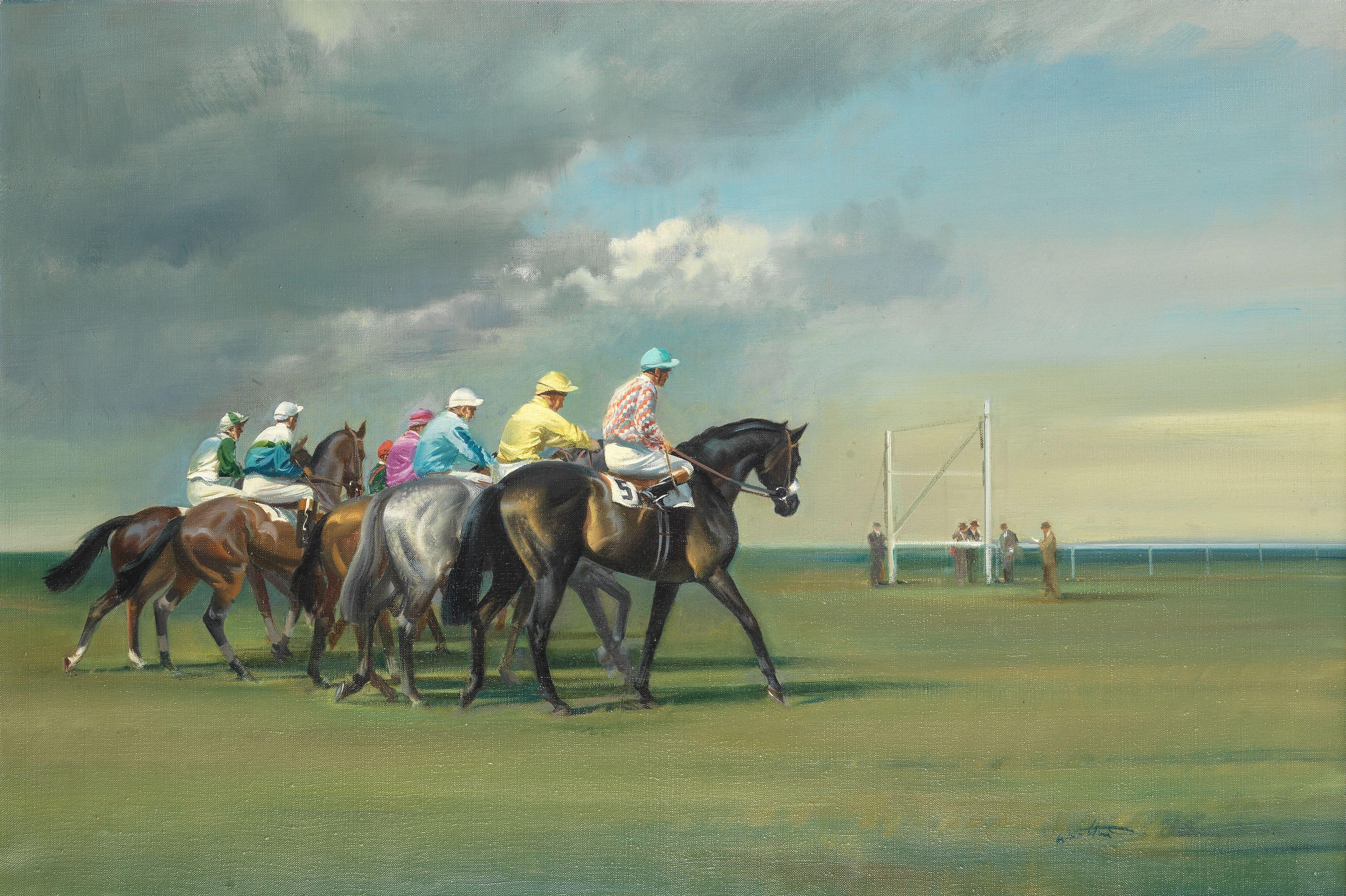 Frank Wootton - Penny Post at Newmarket