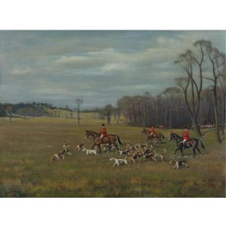 Franklin Brook Voss - American The Meadow Brook Hunt