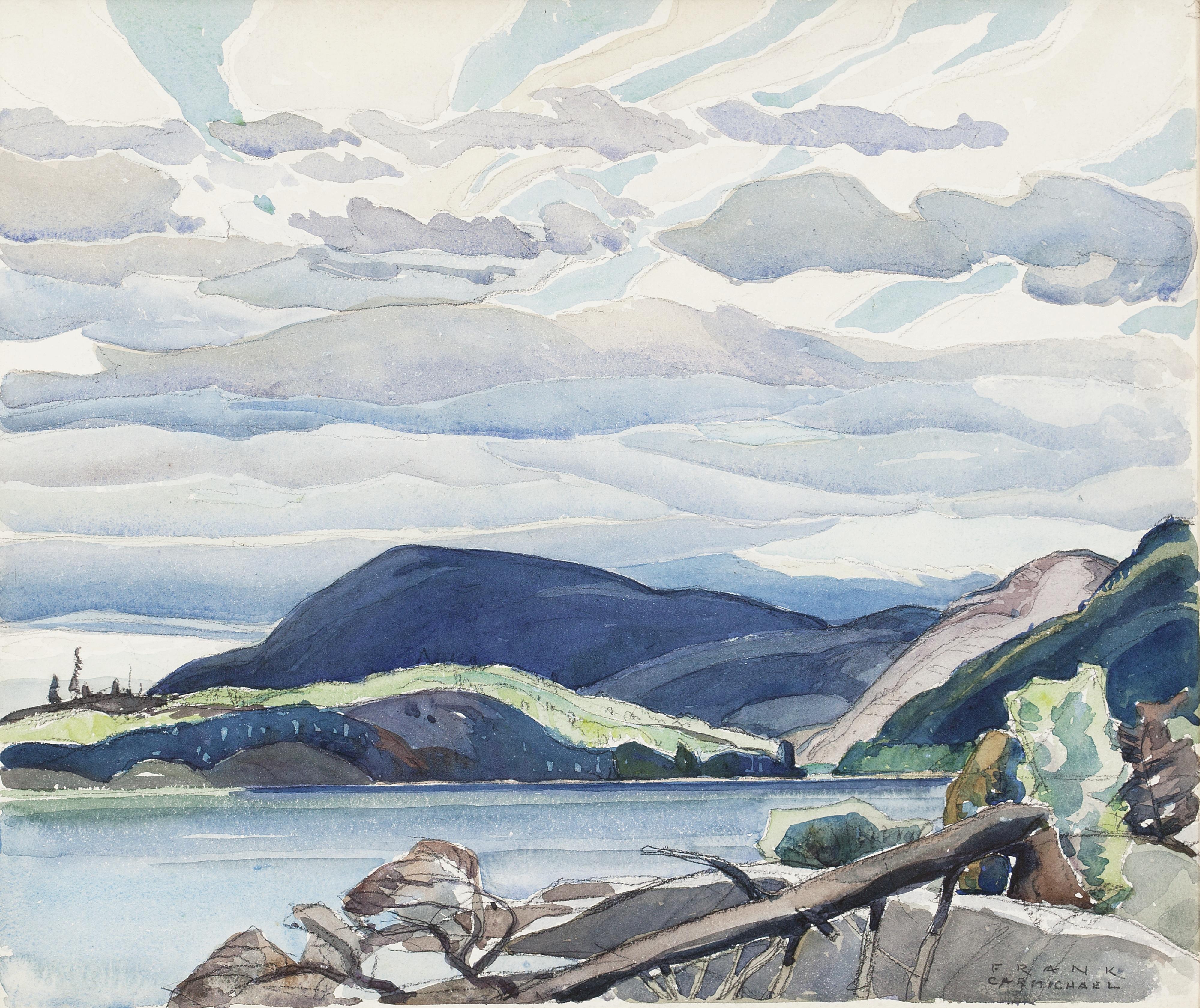 Franklin Carmichael - Lake And Hills