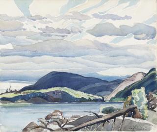Franklin Carmichael - Lake And Hills