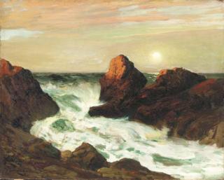 Franklin De Haven - The Rocky Coast