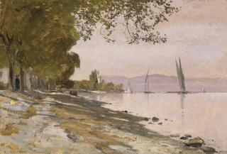 Franois Bocion - En arrivant sur Evian