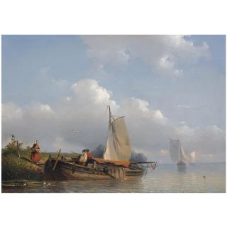 Frans Arnold Breuhaus de Groot - Dutch Ready For Departure