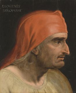 Frans Floris, The Elder - Head study of a man in profile