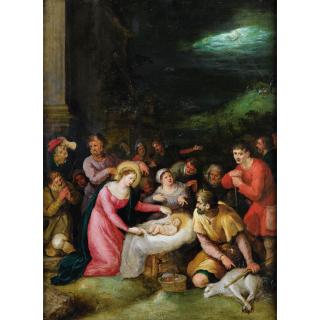 Frans Francken Ii Le Jeune - La Nativité