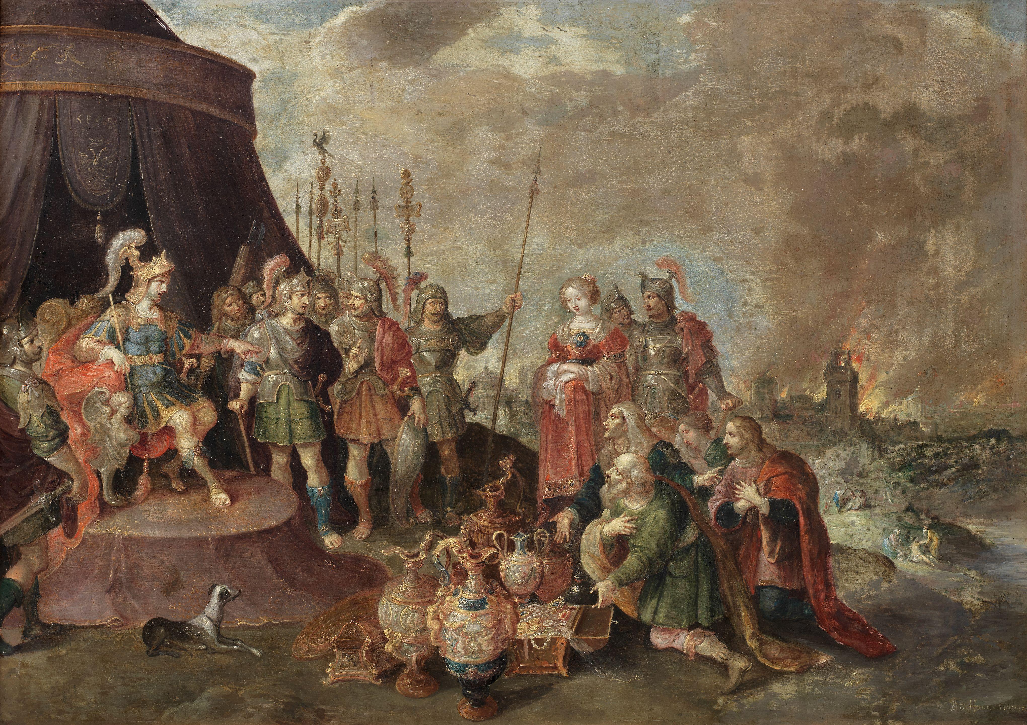 Frans Francken II - The Continence of Scipio