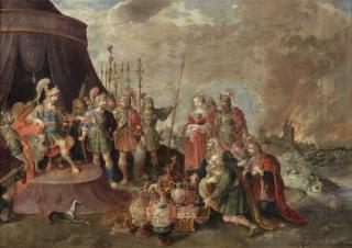 Frans Francken II - The Continence of Scipio
