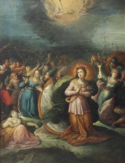 Frans Francken II - The Martyrdom Of Saint Ursula