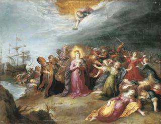 Frans Francken II - The Martyrdom of Saint Ursula