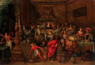 Frans Francken The Elder - The Wedding Feast At Cana