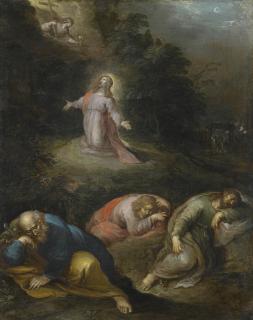 Frans Francken The Younger - Christ In The Garden Of Olives