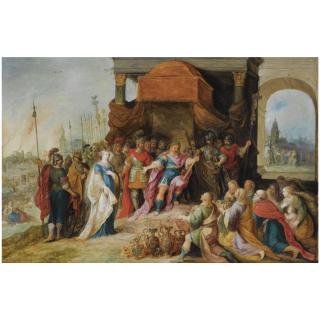 Frans Francken the Younger - The Continence Of Scipio