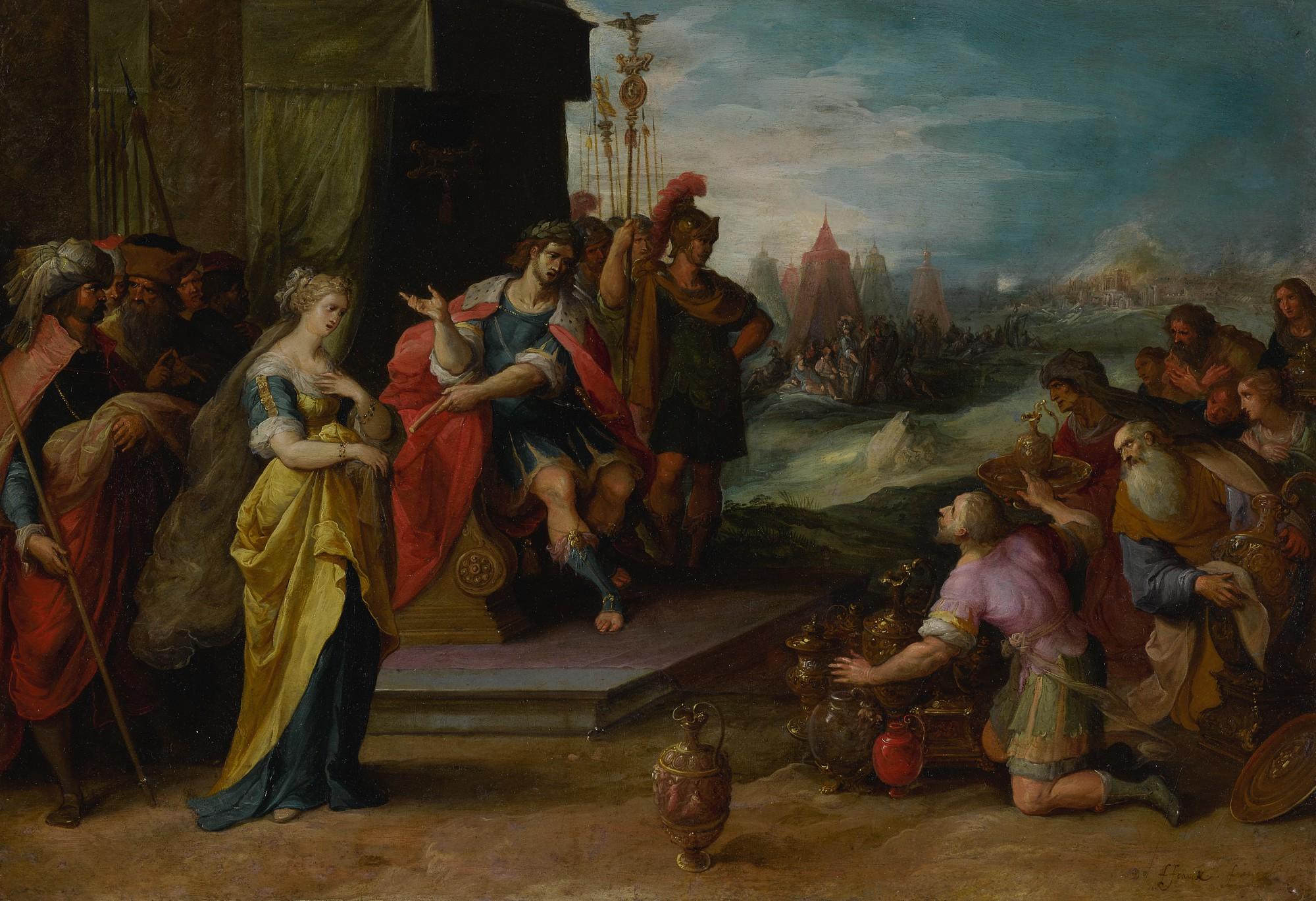 Frans Francken The Younger - The Continence of Scipio