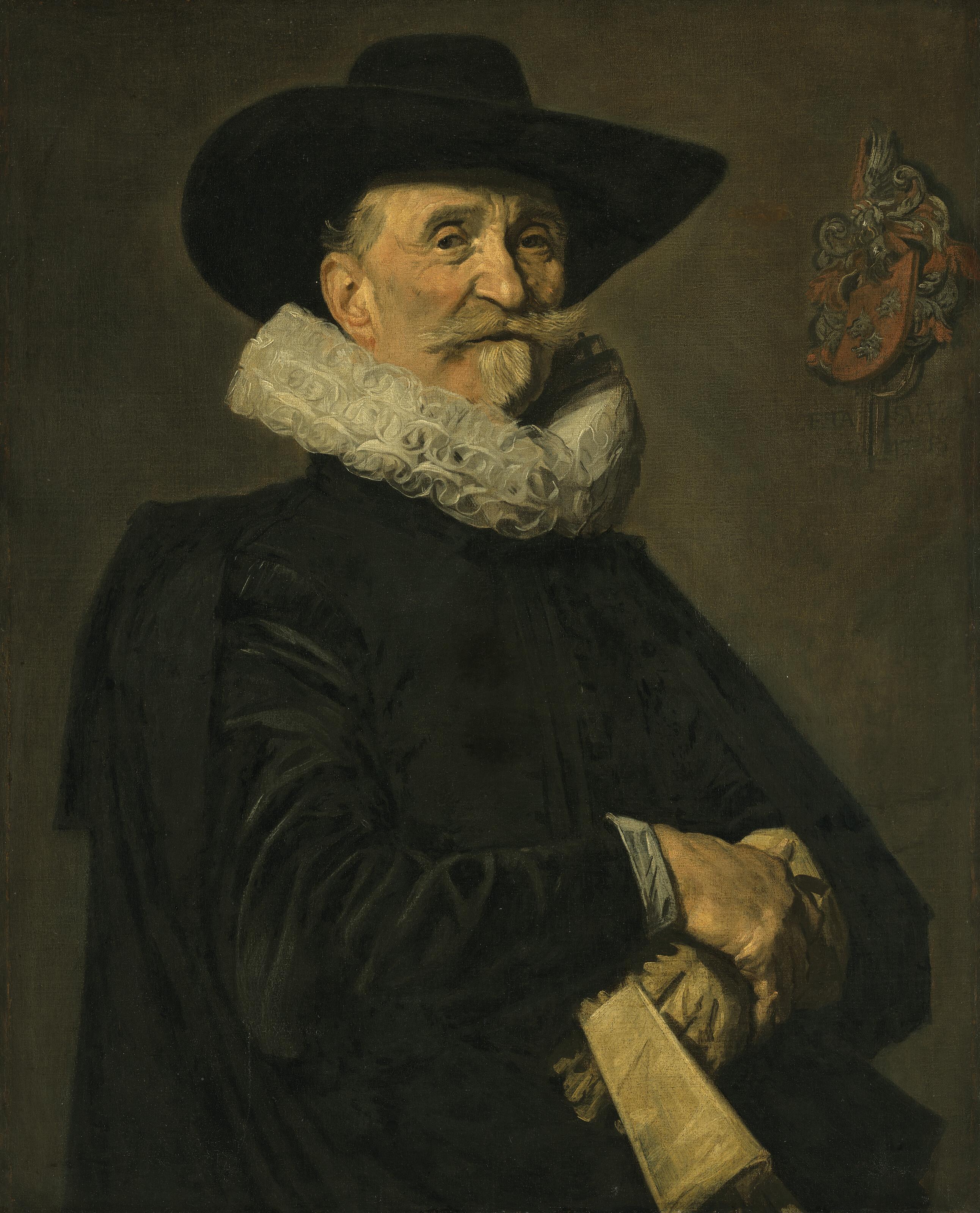 Frans Hals - Portrait of a gentleman of the de Wolff family, possibly Joost de Wolff (1576/7-?after 1652), half-length