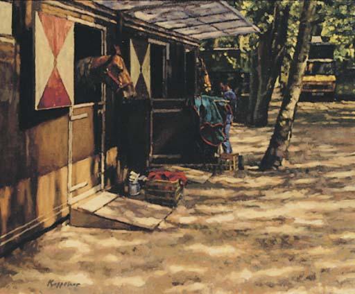 Frans Koppelaar - Bij de stallen, Duindigt