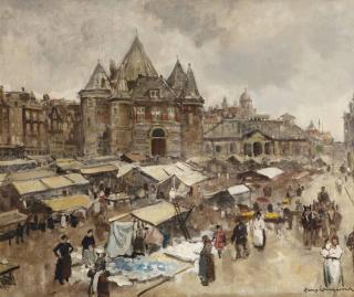 Frans Langeveld - The Waag on the Nieuwmarkt, Amsterdam