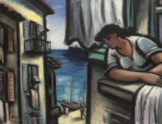 Frans Masereel - Femme à la fenêtre