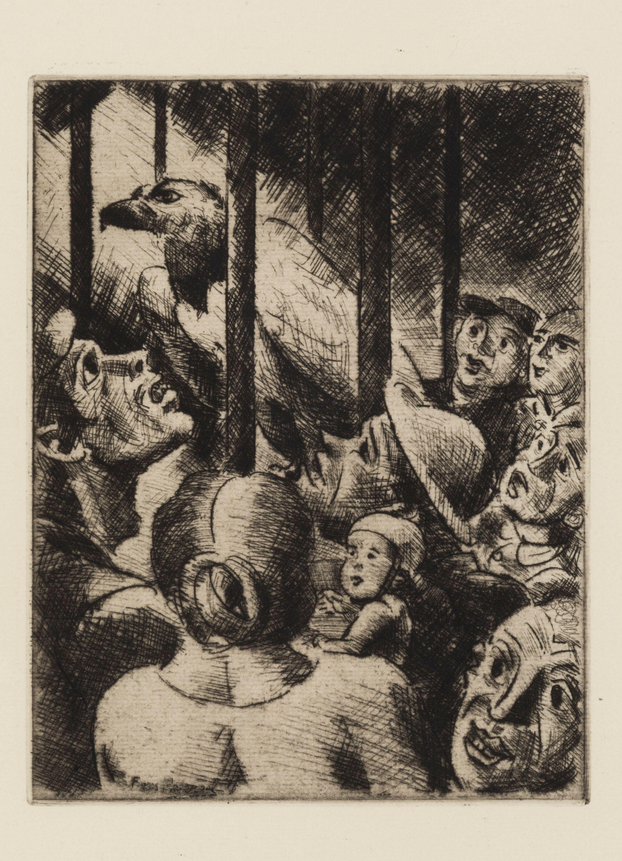 Frans Masereel - L\'aigle de Distelmonde