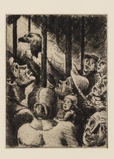 Frans Masereel - L\'aigle de Distelmonde