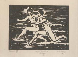 Frans Masereel - Le prophète