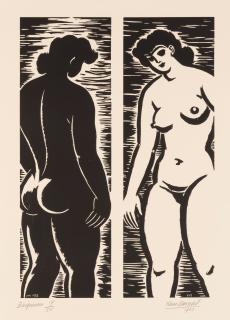 Frans Masereel - L\'homme/Chef d\'Orchestre/Visage du port/Vénus/Modern city/Le goût/Jeunes/Le Misanthrope/Solidtude/Hommage à Ullenspiegen/Voici l\'Homme/Baigneuse/Somebody loves me