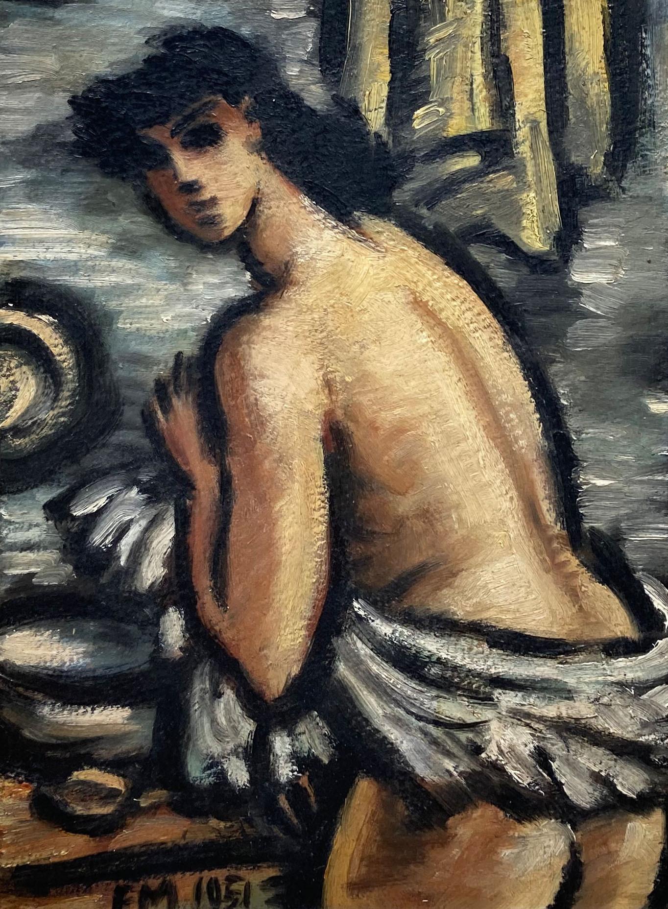 Frans Masereel - Nu Au Linge Blancs.