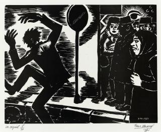 Frans Masereel - Un Original - Le Suspect