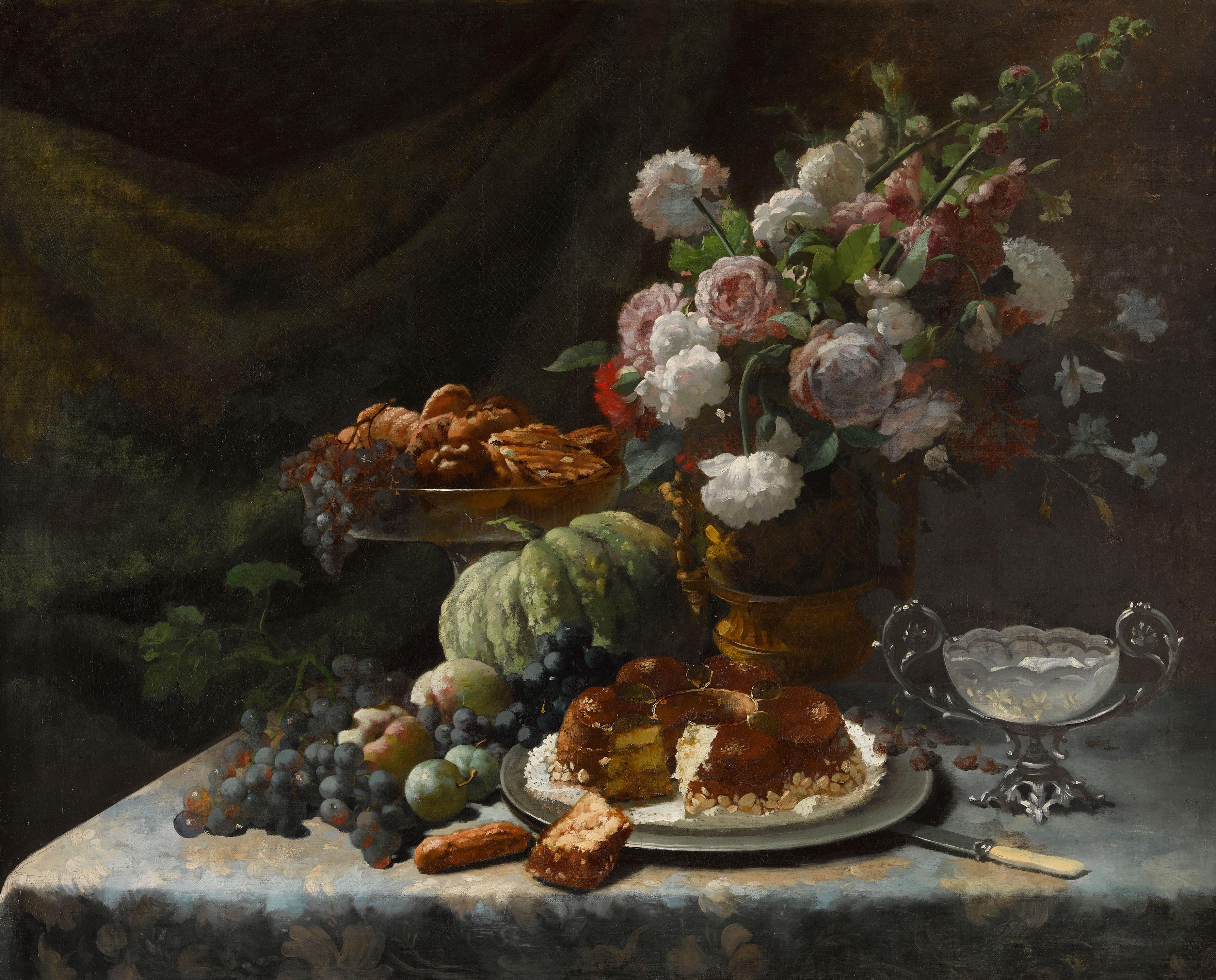 Frans Mortelmans - Nature morte à la citrouille