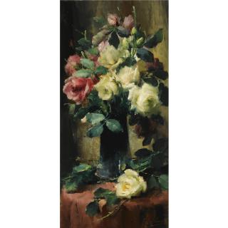 Frans Mortelmans - Roses In A Vase