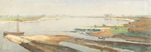 Frans Oerder - De Waal bij Nijmegen