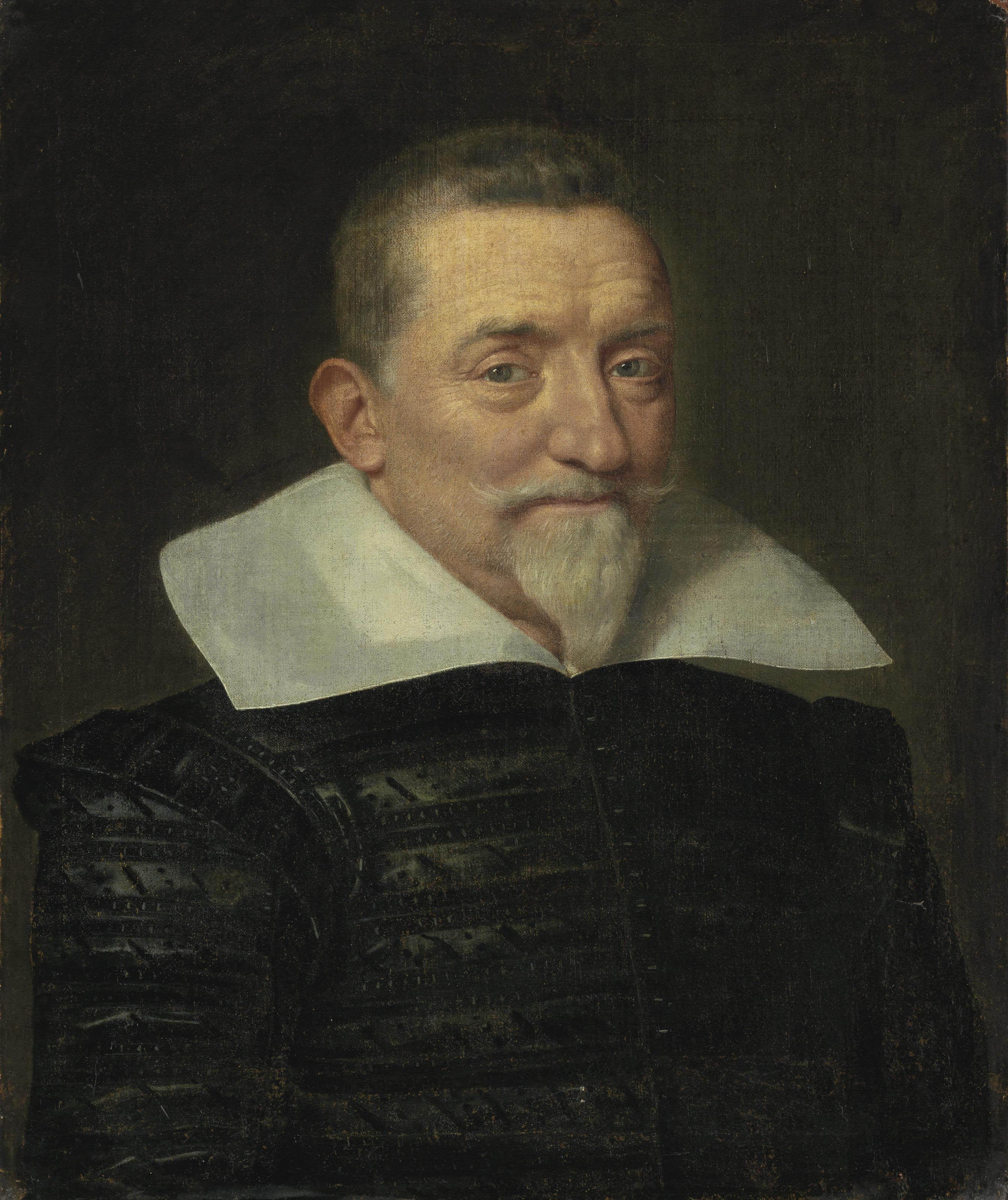 Frans Pourbus II - Portrait of a gentleman, bust-length