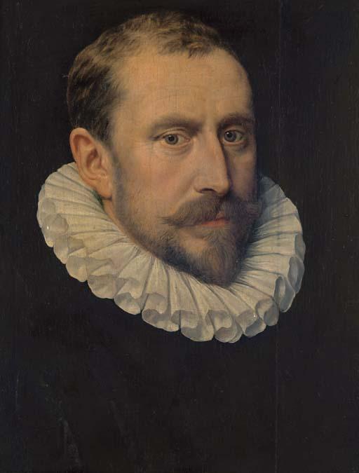 Frans Pourbus, The Elder - Portrait of A Bearded Gentleman, Bust-Length, With A Ruff Collar