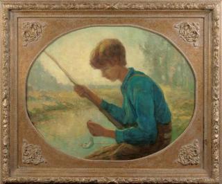 Frans Slager - A fishing boy
