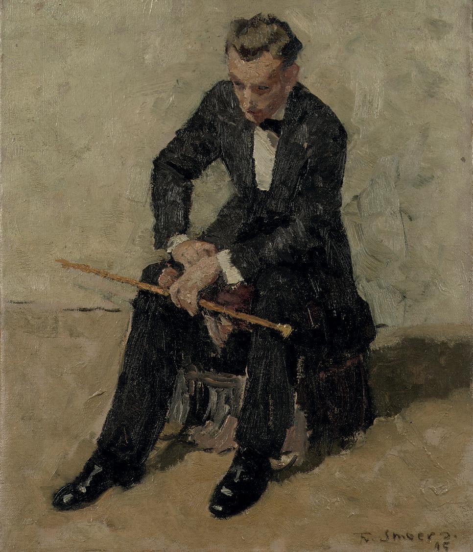 Frans Smeers - Lucien Chardon seated