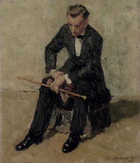 Frans Smeers - Lucien Chardon seated