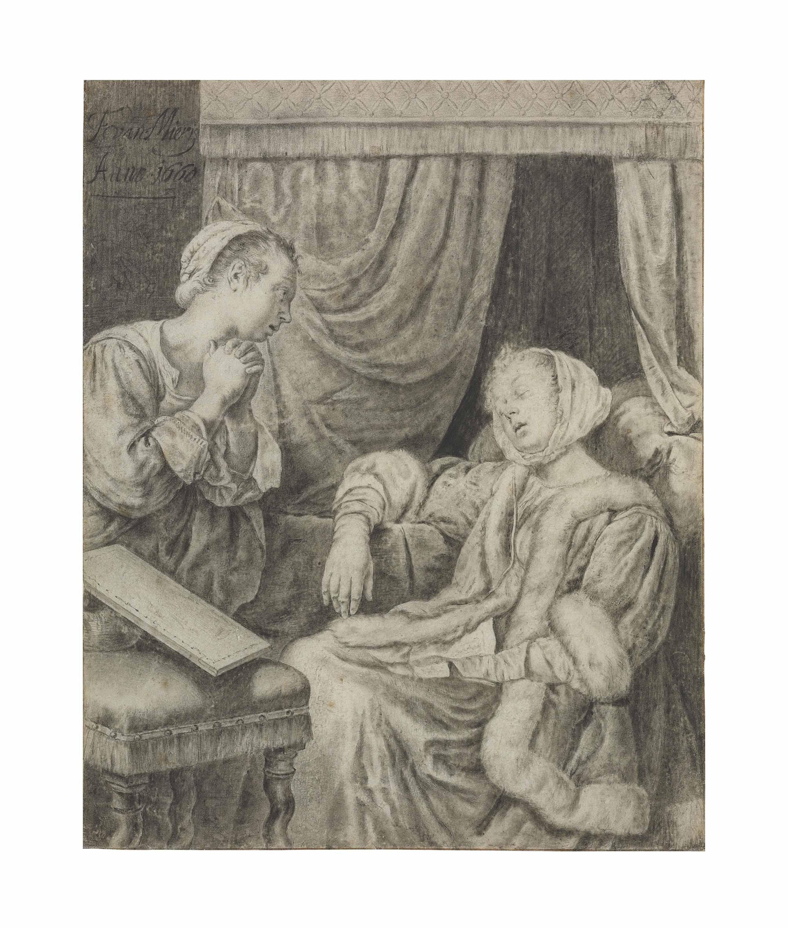 Frans Van Mieris I - The Unwelcome News