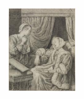 Frans Van Mieris I - The Unwelcome News