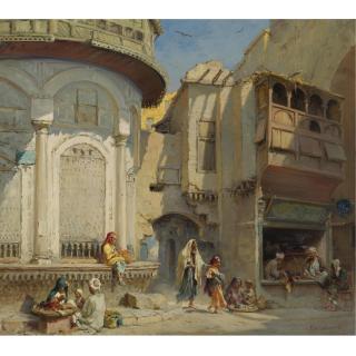 Frans Wilhelm Odelmark - An Afternoon In Cairo