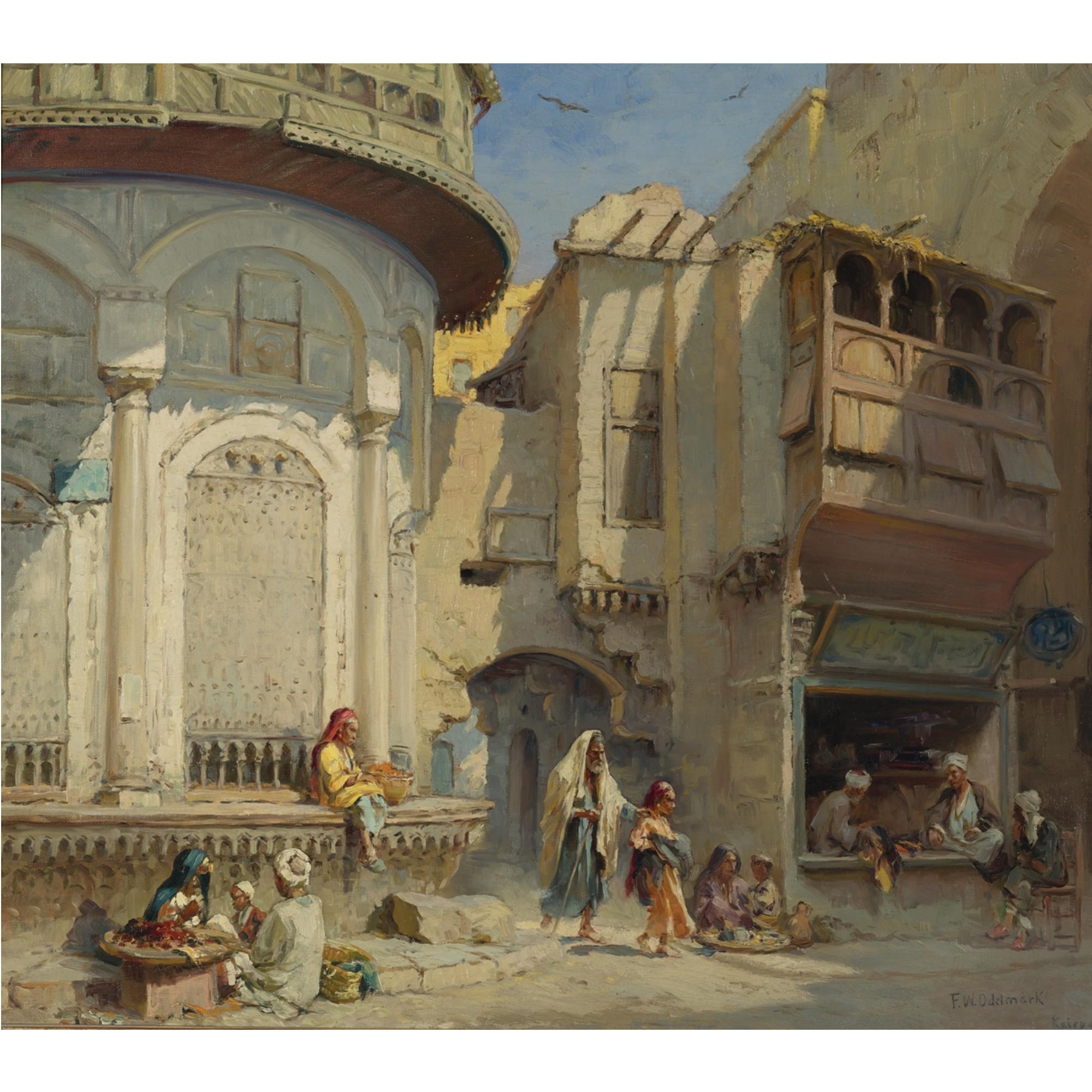 Frans Wilhelm Odelmark - Swedish an Afternoon In Cairo