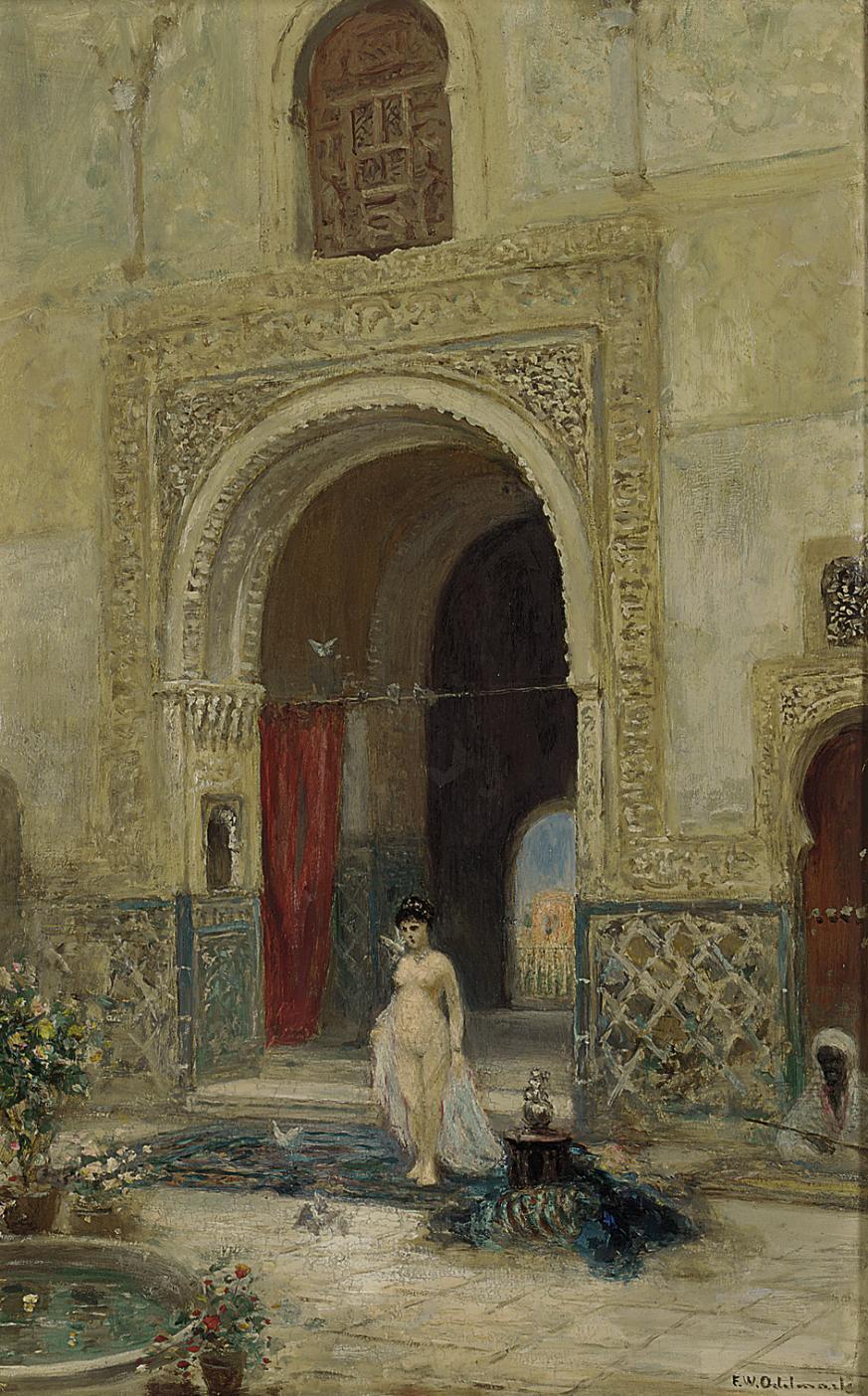 Frans Wilhelm Odelmark - The harem beauty