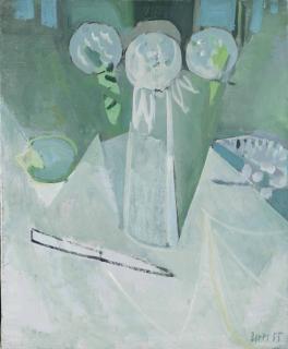 Franscisco Borès - Fleurs et raisin