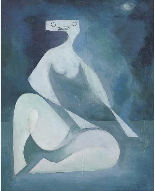 Franscisco Carrasco - A Seated Figure