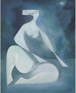 Franscisco Carrasco - A Seated Figure
