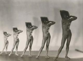 Frantisek Drtikol - Five Cut-Out Nudes, C.1930