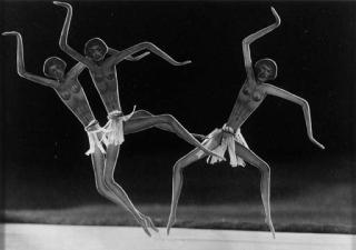 Frantisek Drtikol - Untitled (Dancing cut-out figures)