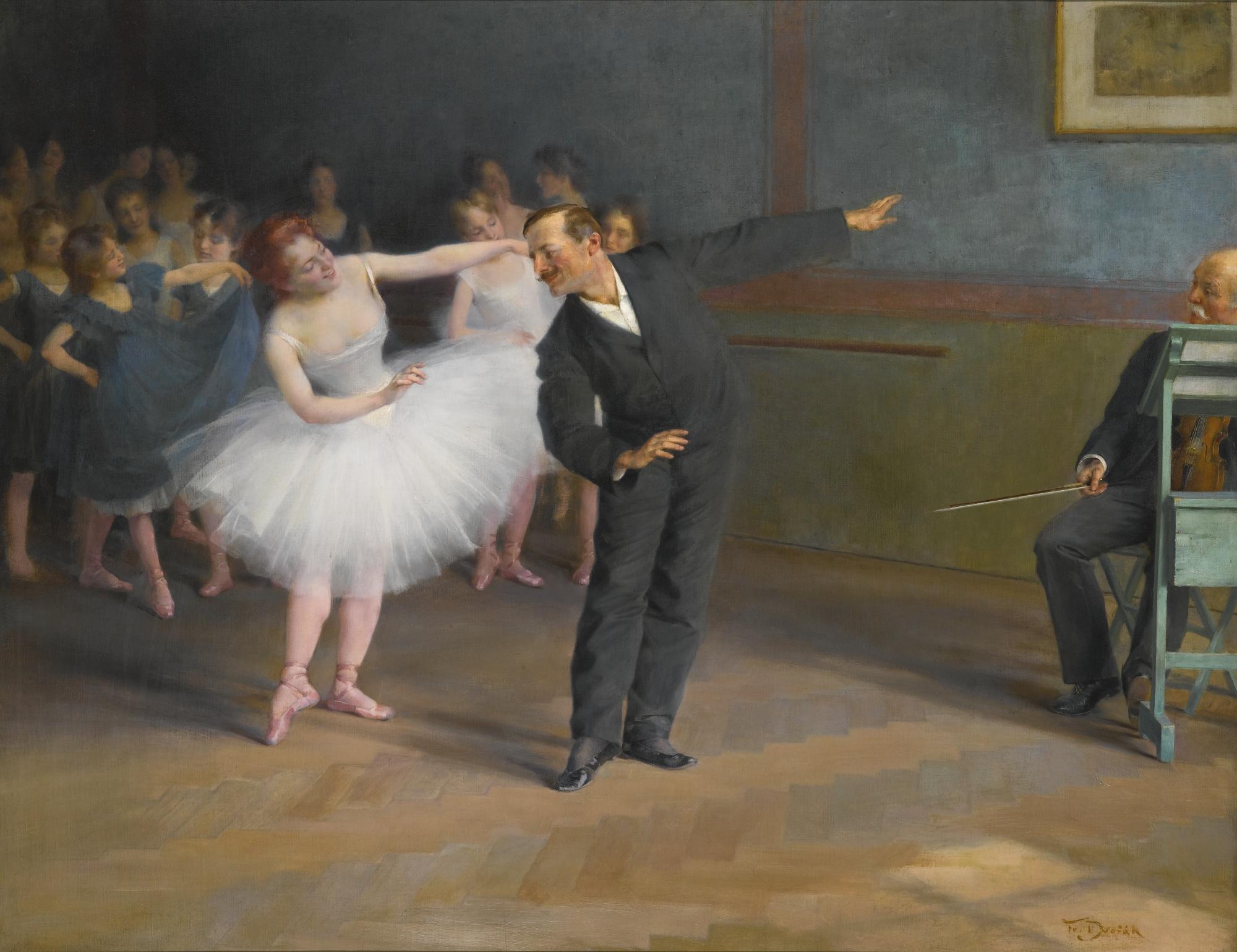 Frantisek Dvorak - Czech the Dancing School, Prague