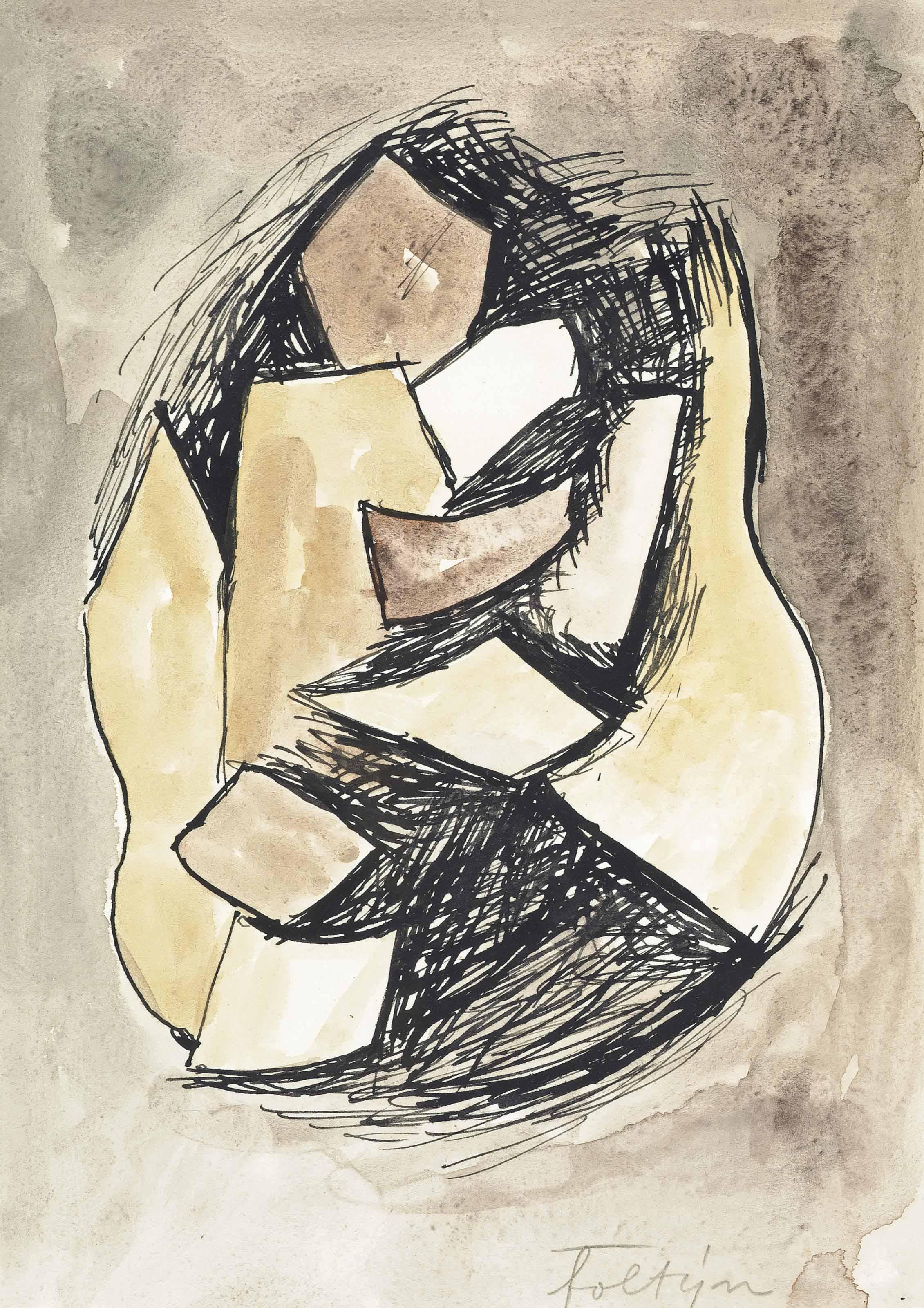 František Foltýn - Abstraktní Kompozice