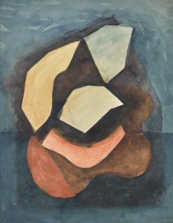 František Foltýn - Czech abstract Composition