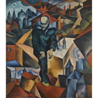 František Foltýn - Czech portrait Of Dostoyevsky (Dostojevskij)